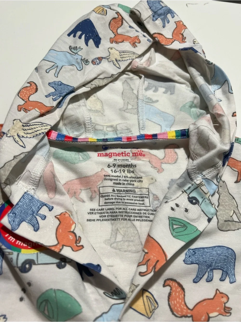 Magnetic Me RV There Yet Magnetic Modal Hoodie Coverall - 6/9 Months